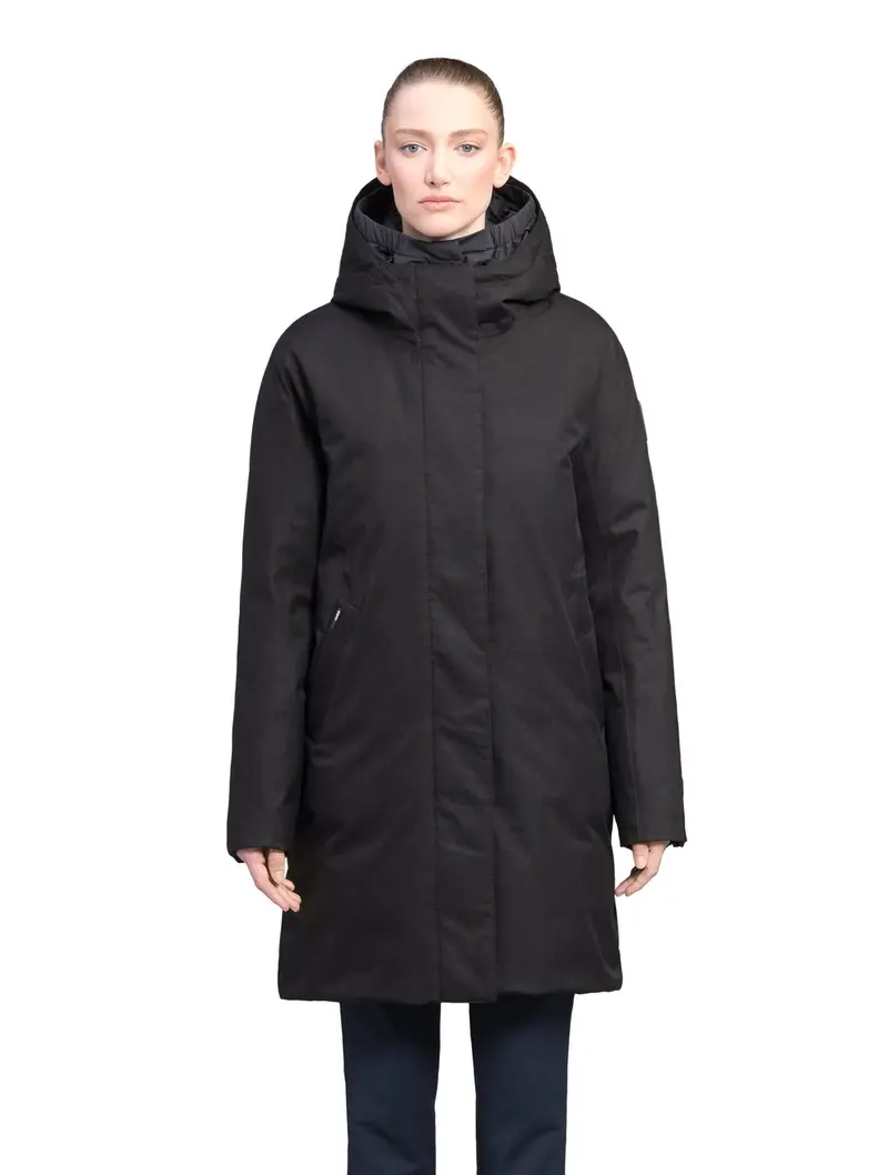 Nobis Dory Insulated Parka For Women In Jet Black 1