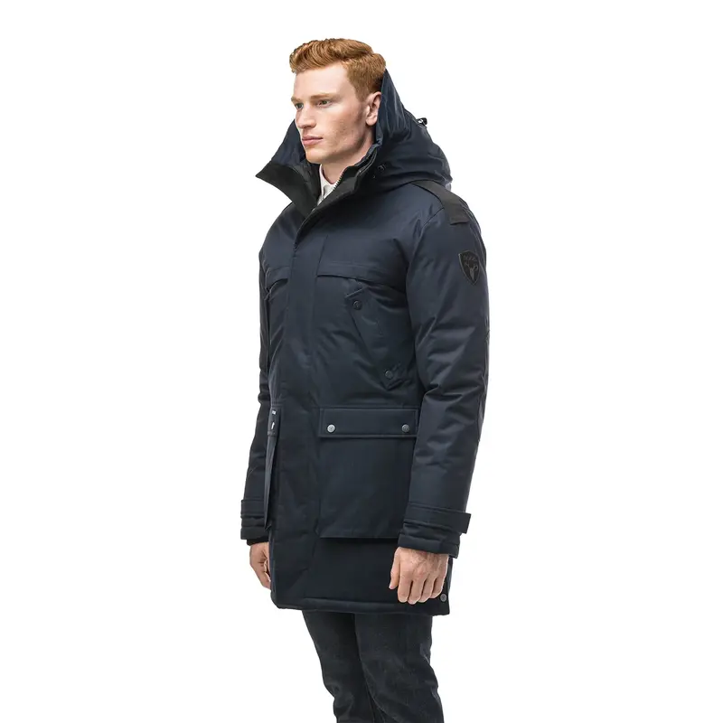 Nobis Yatesy-Nf Full-Length Parka For Men In Navy 1