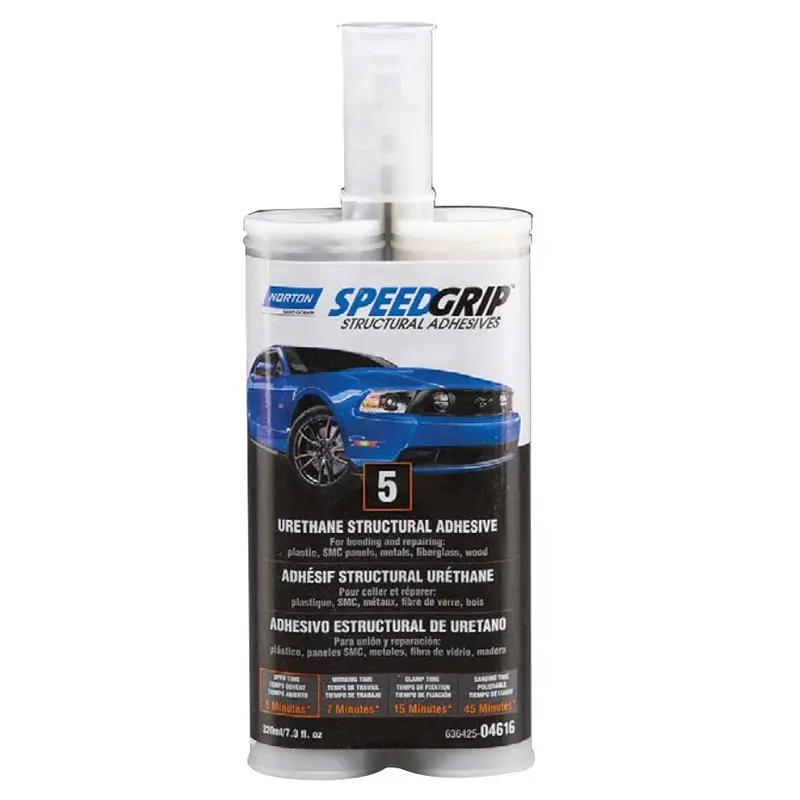 Norton Speedgrip Urethane Plastic Repair Kit – 5-Minute Cure (Part #04616) 1