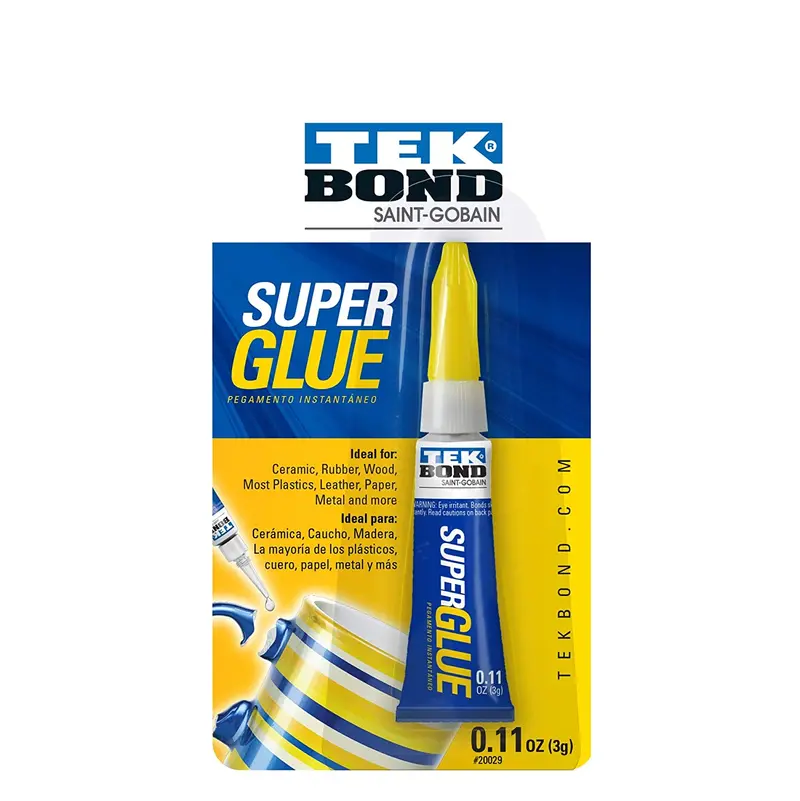 Norton Tekbond Instant Adhesive – Super Glue, 3G Tube 1