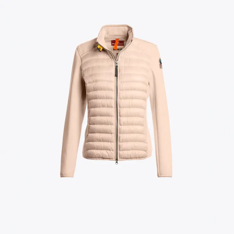 Olivia Hybrid Puffer Vest – Sun-Kissed Beige 1