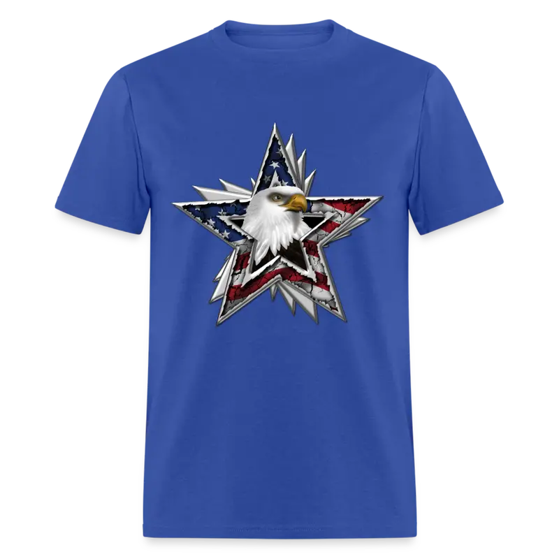 One Nation Under Eagle & Stars T-Shirt – Patriotic Americana Tee 1