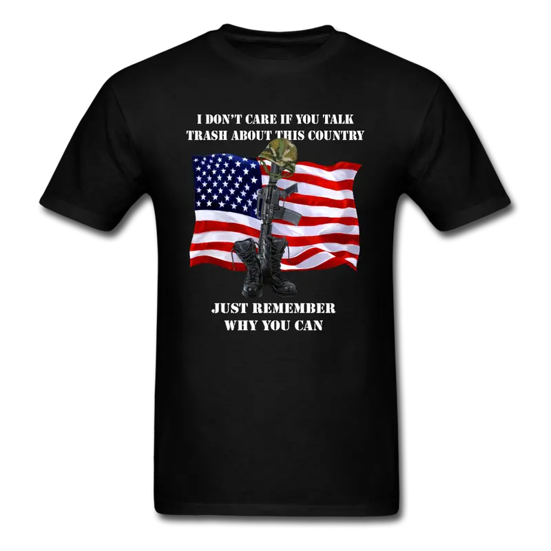 Patriotic 'Thank A Soldier' Usa Tribute Tee 1