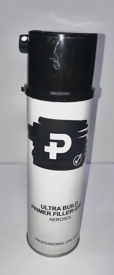 Plus Build 1K Ultra-High-Build Grey Primer Spray (500 Ml, Model Build) 1