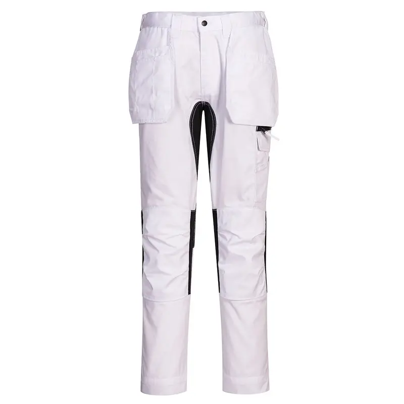 Portwest Cd883Whr Stretch Panel Holster Trouser – White (Right Hinge) 1