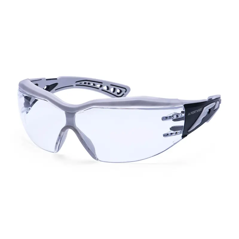Portwest Dynamic Plus Clear Safety Glasses - Ps20Cl 1