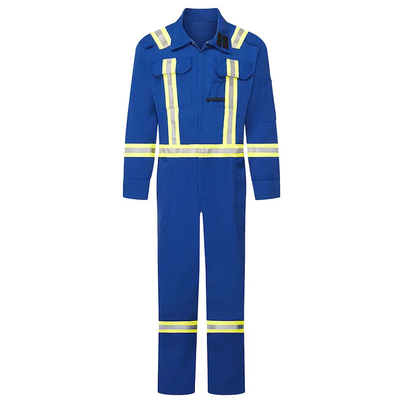 Portwest Idhs109Rbt Westex Dh Antistatic Royal Blue Tall Deluxe Coverall 1
