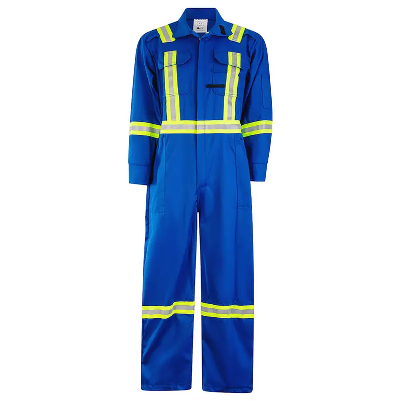 Portwest Ius102Rbt Ultrasoft 7 Oz Royal Blue Tall Deluxe Coverall 1