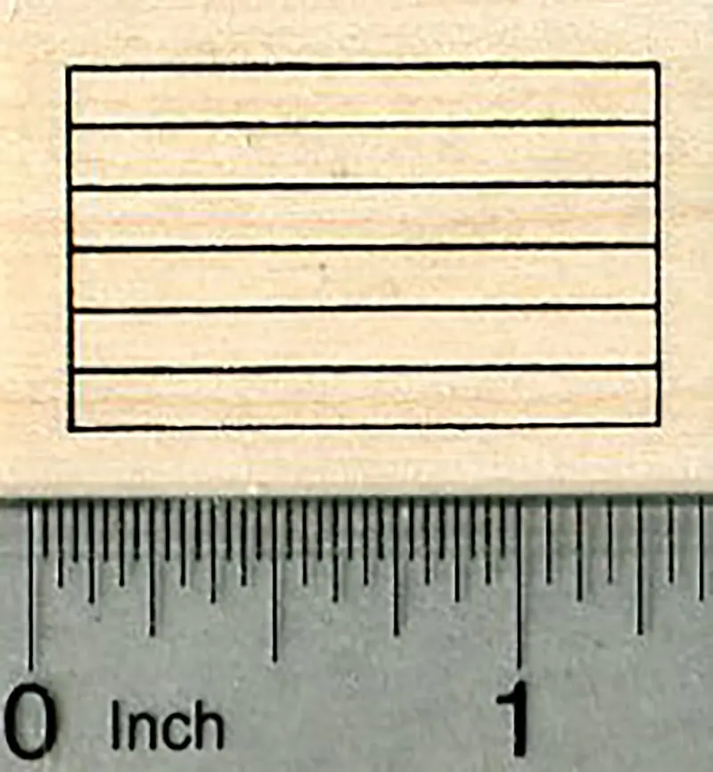 Rainbow Pride Flag Rubber Stamp – Lgbtq+ Symbol 1
