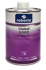 Roberlo Global 6000 Clearcoat (2:1 Ratio) – 5L High-Performance Topcoat 1