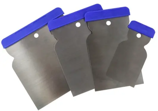 Roberlo Stainless Steel Putty Knife Set – 4 Sizes 1