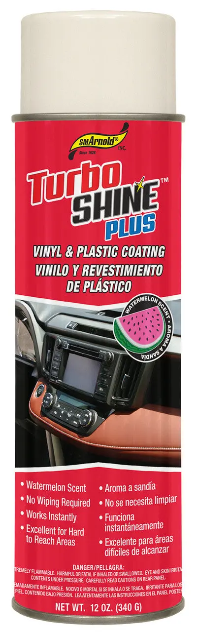 S.M. Arnold Turbo Shine Plus Aerosol Polish – Quick-Dry Formula For Enhanced Gloss (Model 66-202) 1