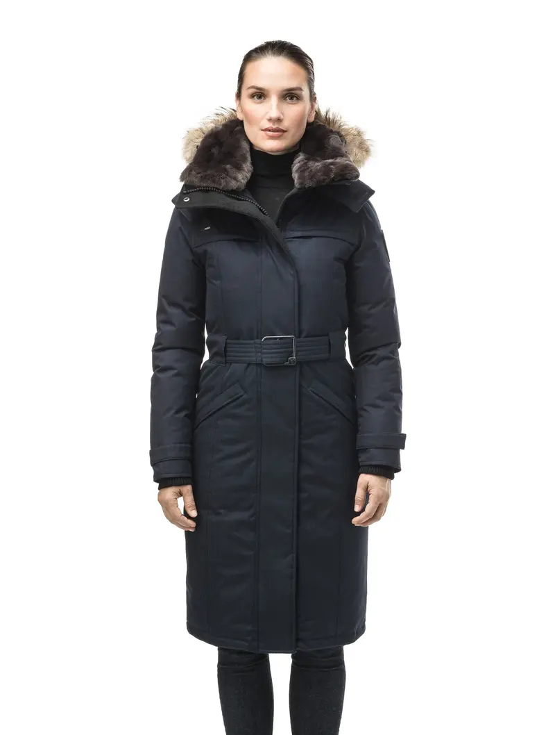 She-Ra Ch Navy Winter Parka For Women 1