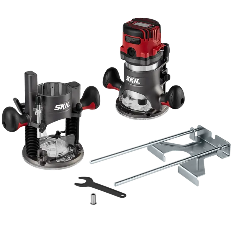 Skil Rt1322-00 Heavy-Duty 14-Amp Plunge And Fixed-Base Router Combo 1