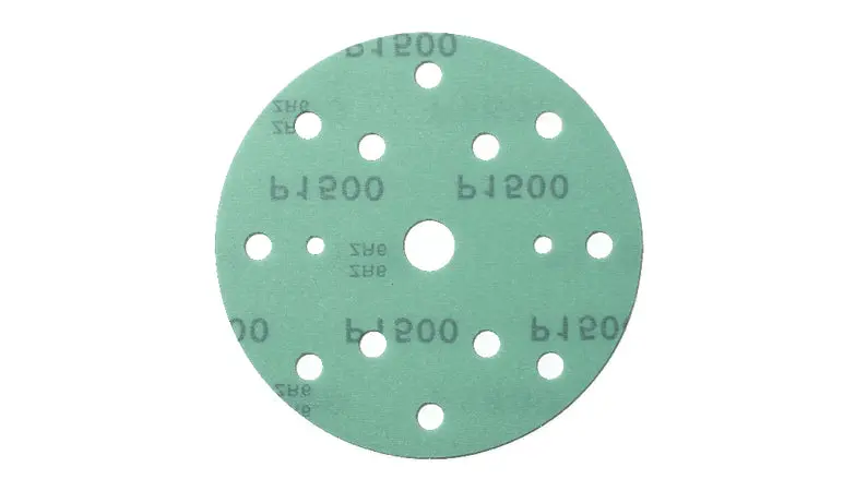 Sunmight 3" Velcro-Backed Abrasive Film – 150 Grit, No-Hole, 50 Per Box 1
