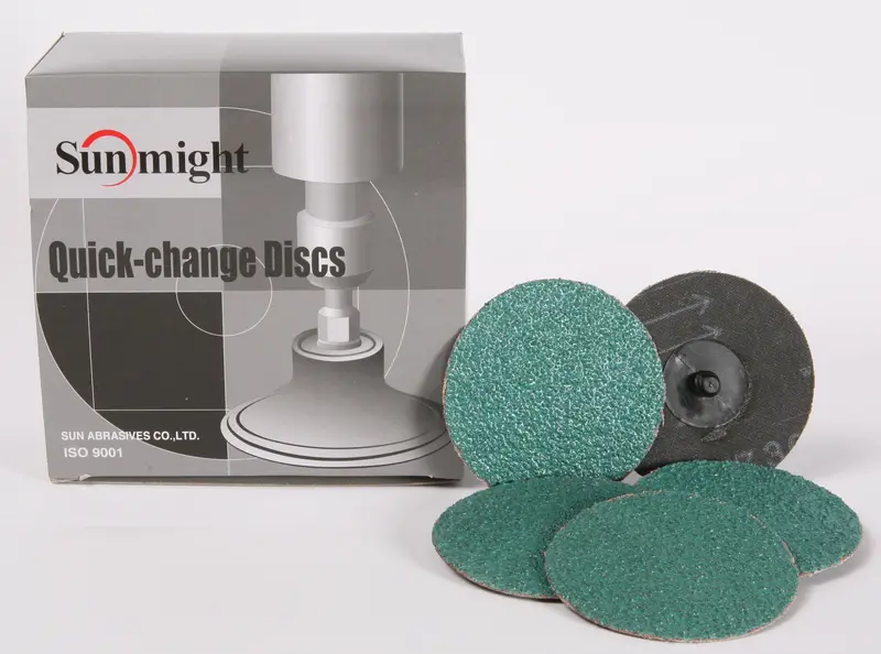 Sunmight Usa Quick-Change Sanding Disc – 2", #80 Grit, Single Unit 1