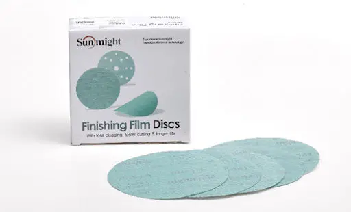 Sunmight Velcro Film Disc – 6-Inch Diameter, 2500 Grit, Pack Of 50 1