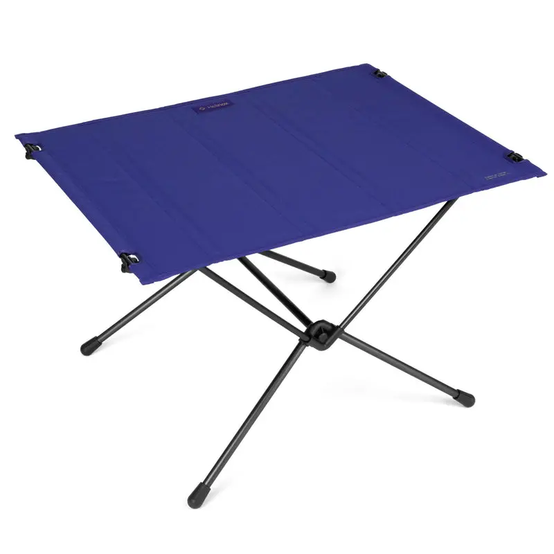Table One Hard-Top L-Shaped Desk – Cobalt Blue 1