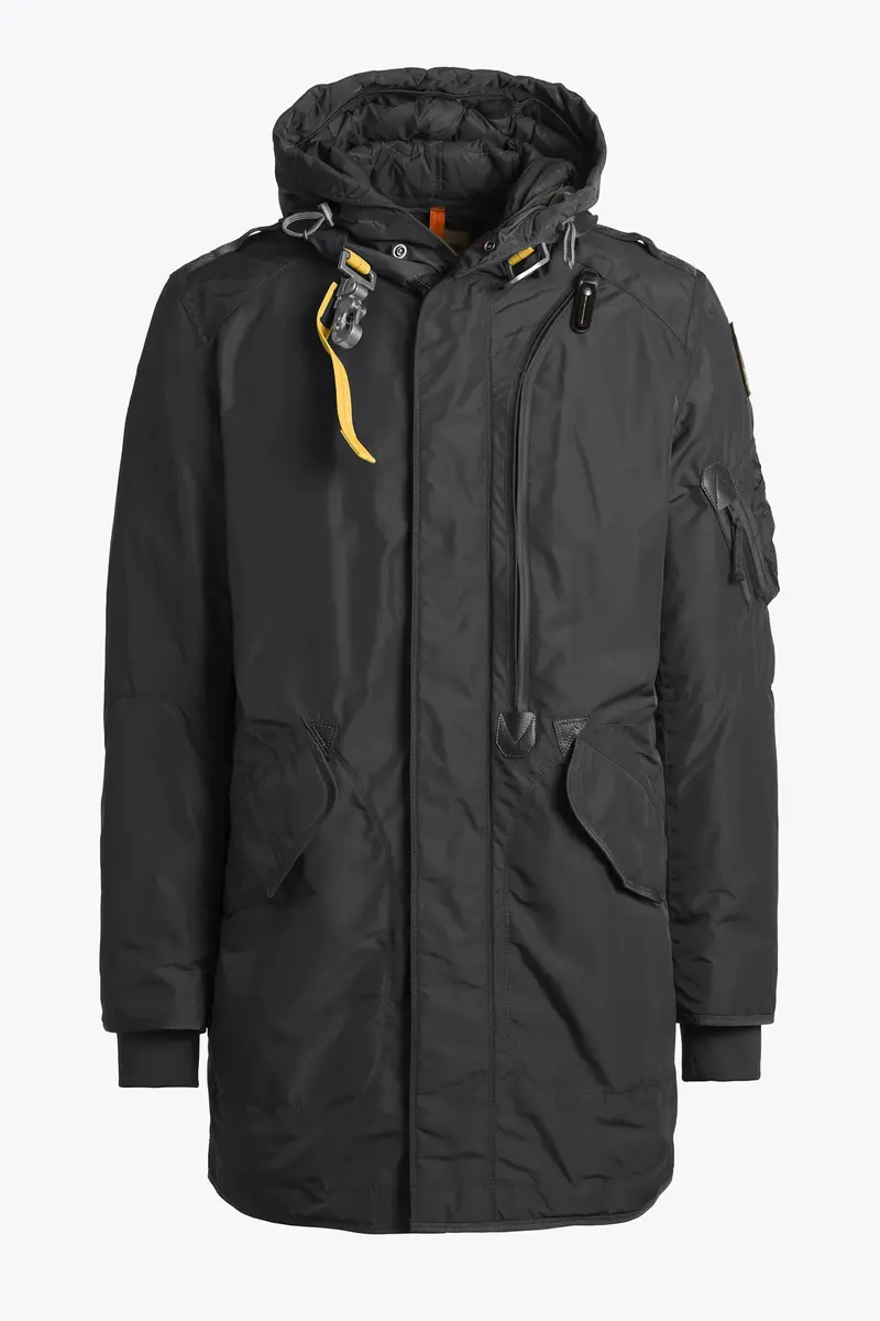 Tank Man Black Structured Jacket 1