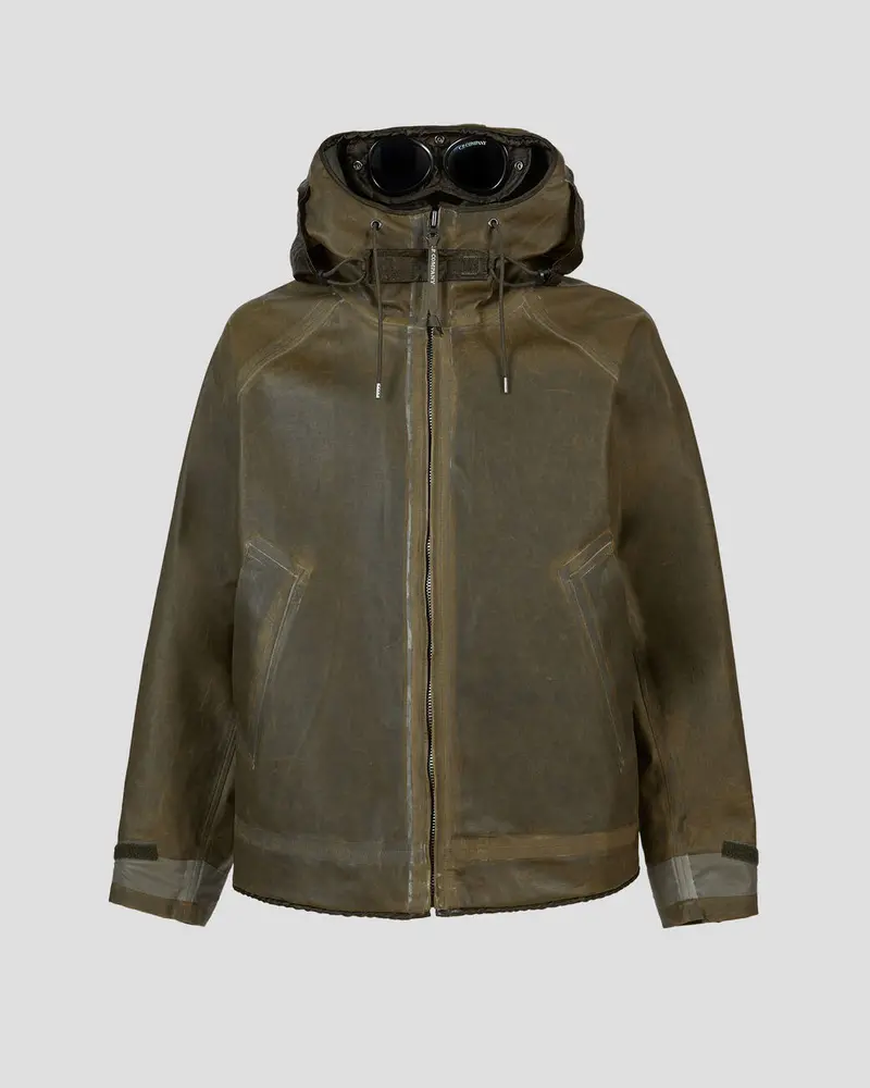 Toob Goggle-Style Jacket In Ivy Green 1