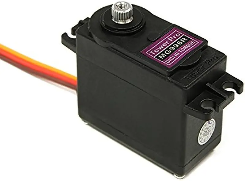 Towerpro Mg996R Metal Gear Servo Motor (180° Rotation) With Mounting Bracket 1