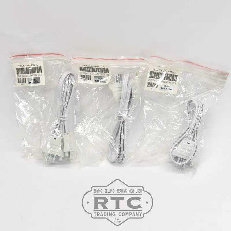 Tresco Rev-A-Shelf Eulnk-60-Wh-A – 24" (60 Cm) White Link Cord Kit (3-Pack) 1