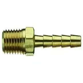Universal Hose Barb Fitting — Male Threaded Connector For Fluid Transfer And Custom Plumbing Applications 1