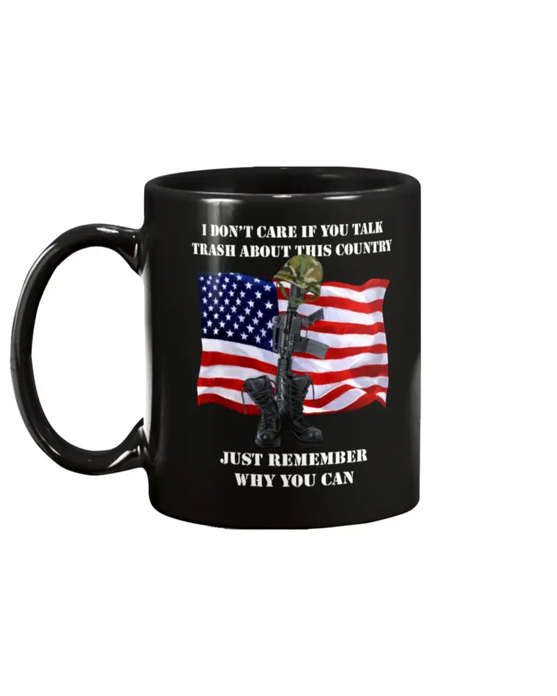Usa Patriotic 'Thank A Soldier' Coffee Mug 1