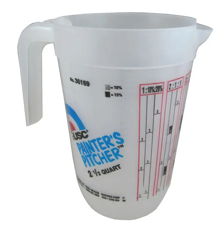 Usc 2.5-Quart Pitcher Mixing Cup With Handle 1