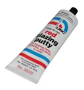 Usc Red Glazing Putty – 1 Lb Tube (Pack Of 12) 32035 1