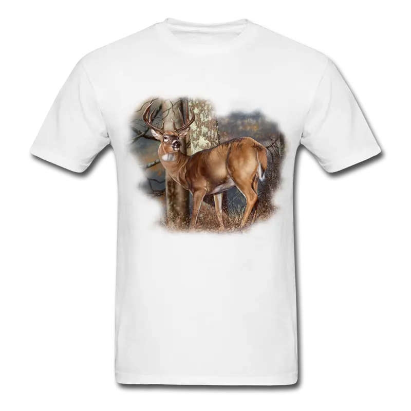 Whitetail Buck In Woods T-Shirt 1