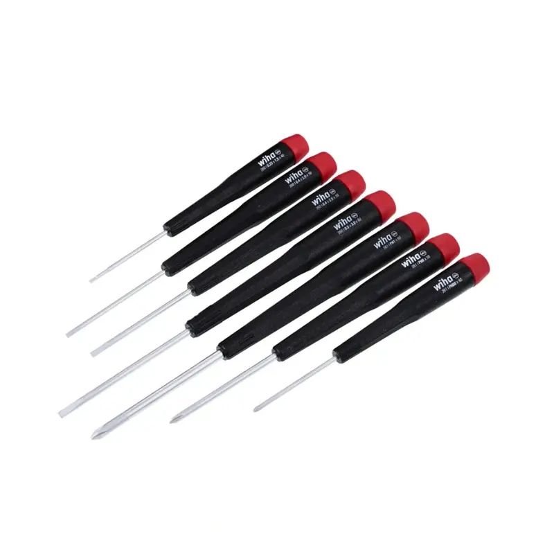 Wiha 26197 Precision 7-Piece Slotted & Phillips Screwdriver Set 1