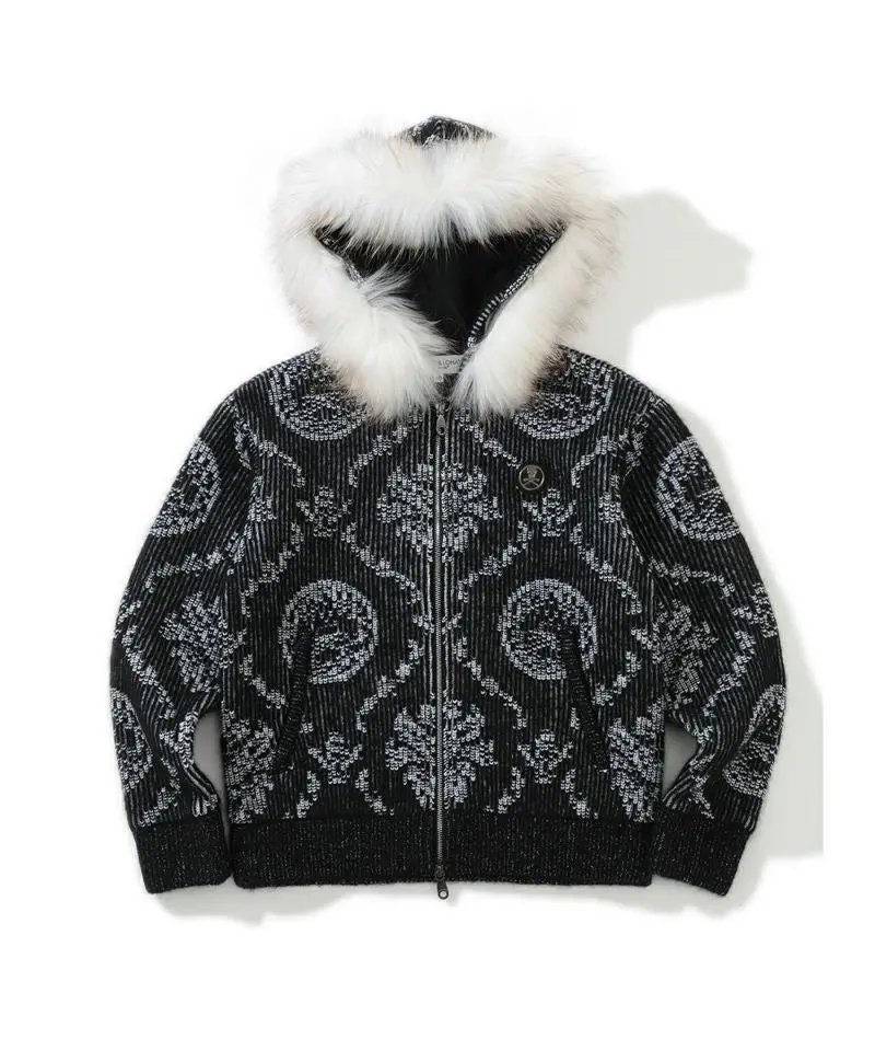Women'S Alhambra Malamute Black Knit Sweater 1