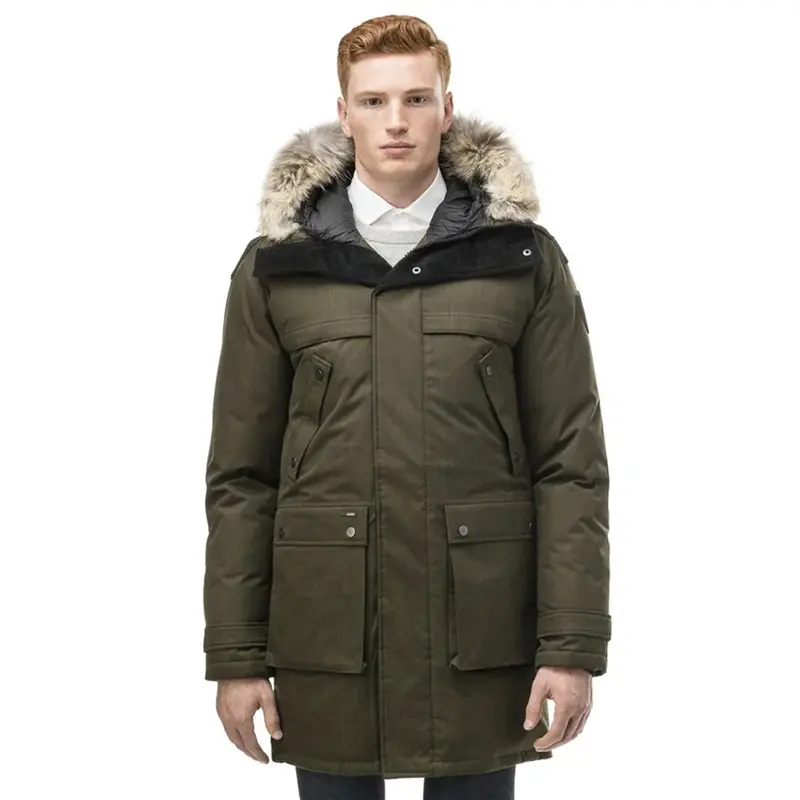 Yatesy Men'S Long-Fit Fatigue-Style Parka 1