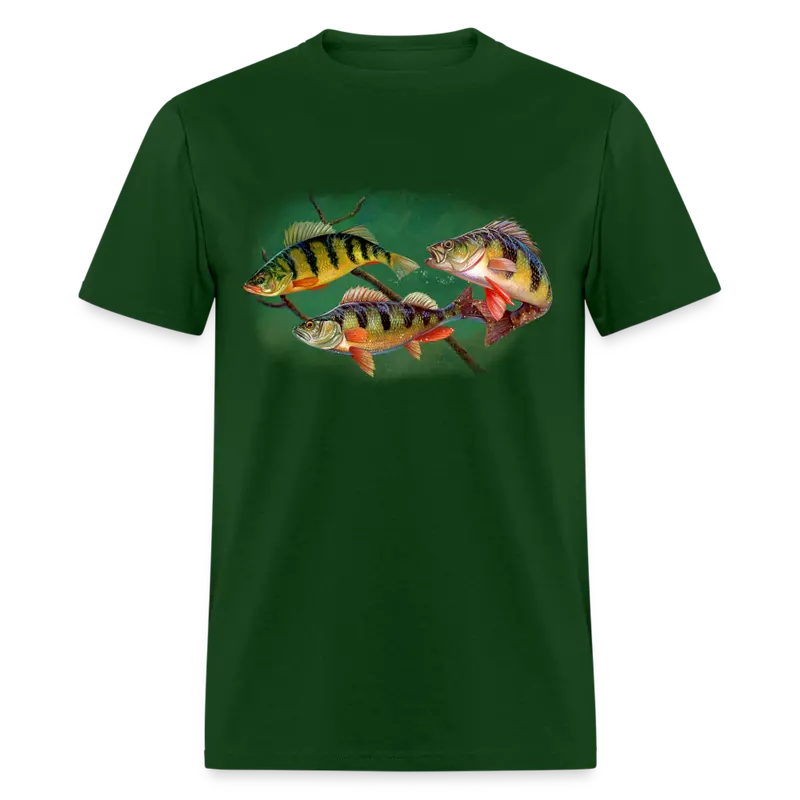 Yellow Perch Fishing T-Shirt 1