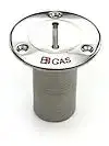 1.5-Inch Marine-Grade Gas Deck Fill Hose With Retaining Chain 1