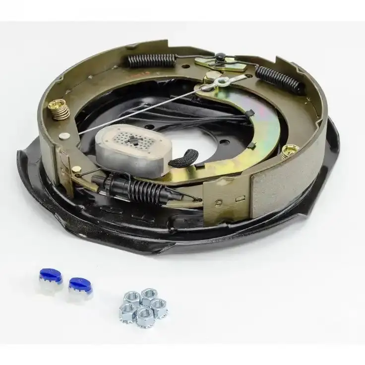 12-Inch Electric Brake Assembly – Heavy-Duty Trailer Brake Kit With Integrated Actuator 1