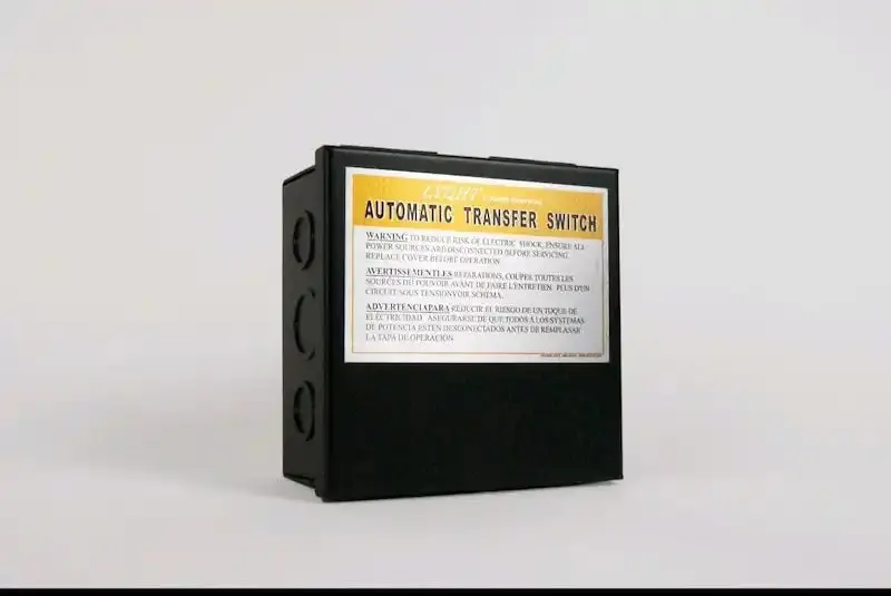 50-Amp Manual Transfer Switch For Generator Or Backup Power Systems 1