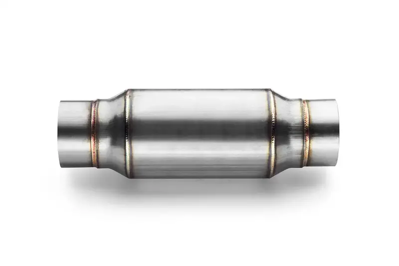 Aero Exhaust Tr251 Stainless Steel Resonator – 10.5" Length, 9.5" Body Diameter, 2.5" Inlet/Outlet 1