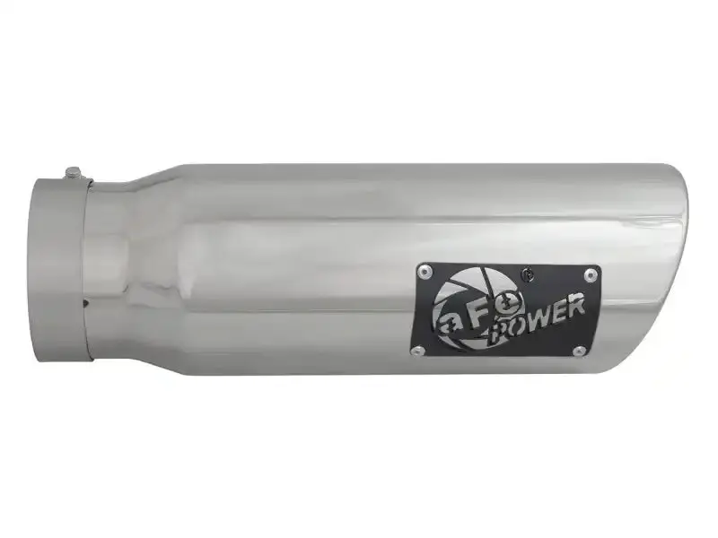 Afe 49T40501-P15 Diesel Exhaust Tip Bolt On Polished 4In Inlex X 5In Outlet 15In 1