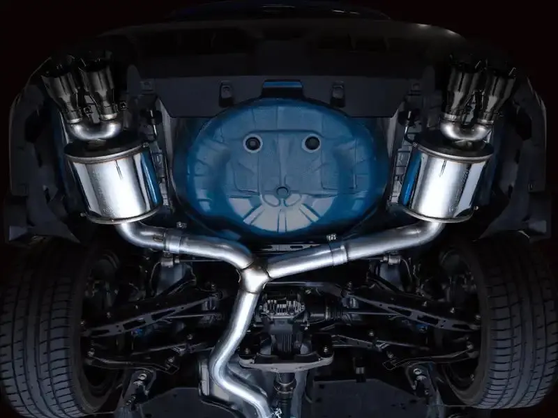 Awe Tuning Touring Edition Exhaust For 2022+ Subaru Wrx Vb Platform — Cat-Back System With Diamond Black Tips And Balanced Tone 1
