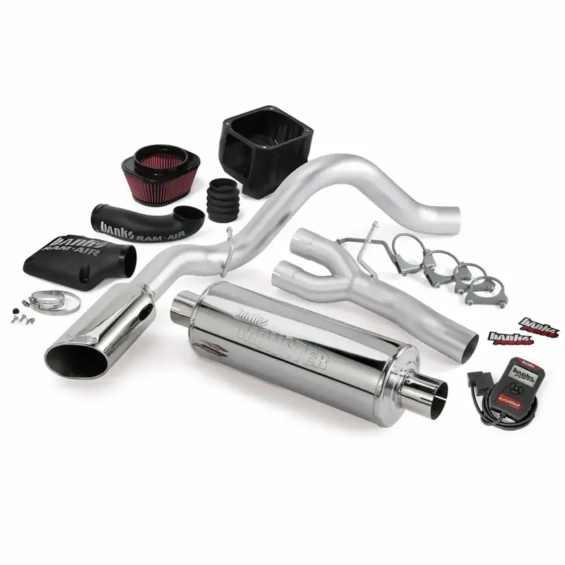 Banks Power Exhaust, Intake & Tuner Combo Kit (Part #48044) 1