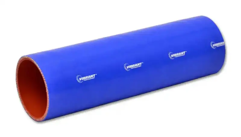 Blue 4-Ply Reinforced Silicone Straight Hose Coupler – 3.25" Inner Diameter, 12" Length 1