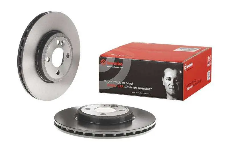 Brembo Front Dual-Cast Brake Rotors For 2021–2023 Mercedes-Benz Gle53, Gle63 S, And Gls63 Amg 1