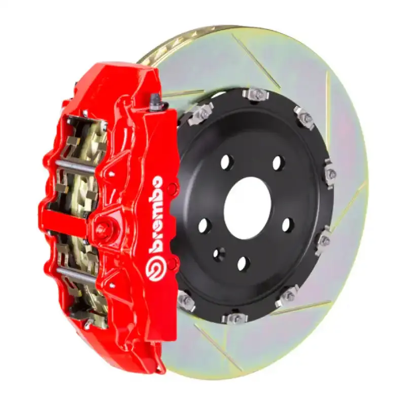 Brembo Gt Big Brake Kit For Jeep Wrangler (2018+) And Gladiator (2020+) – Front, 6-Piston Calipers, Dual-Piece Slotted Rotors (380X34Mm) 1