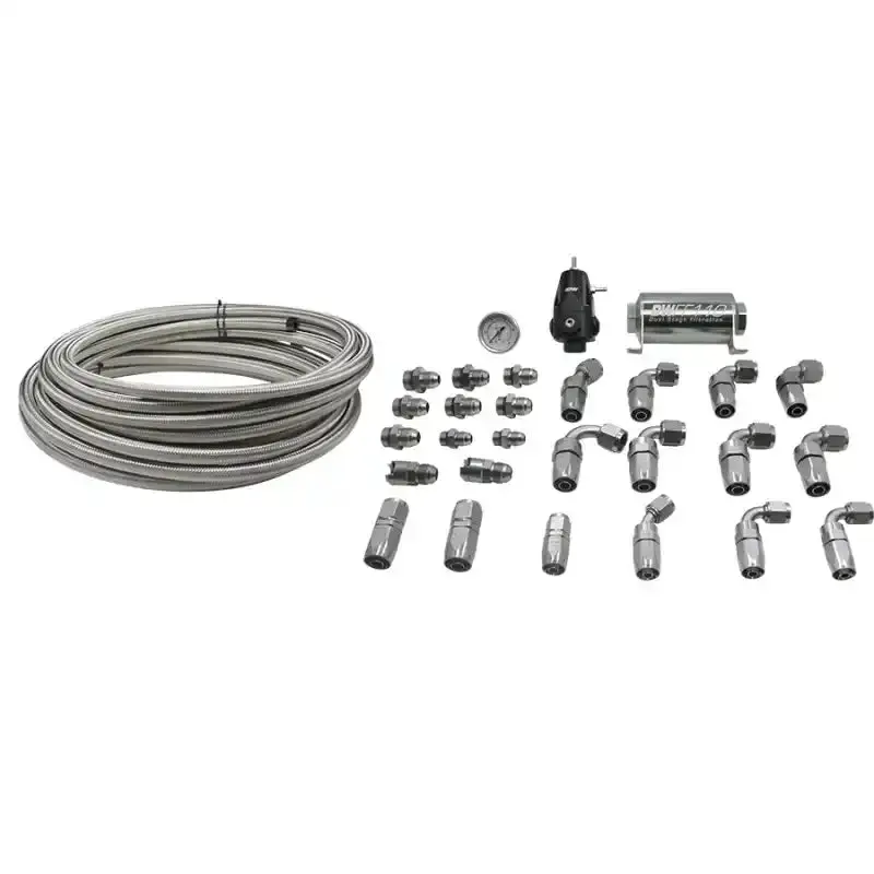 Deatschwerks X2 Series Fuel Pump Module For 2006+ Hemi Engines – Includes -8An Feed & -6An Return Cpe Plumbing Kit 1