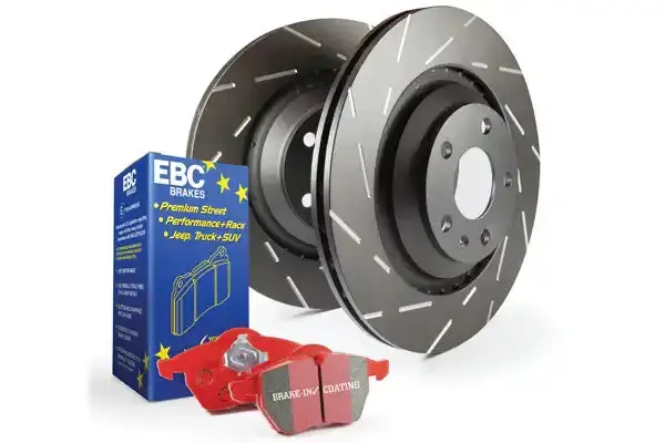 Ebc S4Kr1189 Slotted Brake Rotors With Noise-Reducing Narrow Slot Design 1