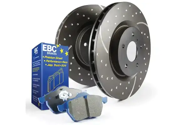 Ebc S6Kr1154 Gd Sport Slotted Brake Rotors – Wide Slot Design For Enhanced Cooling & Fade Resistance 1