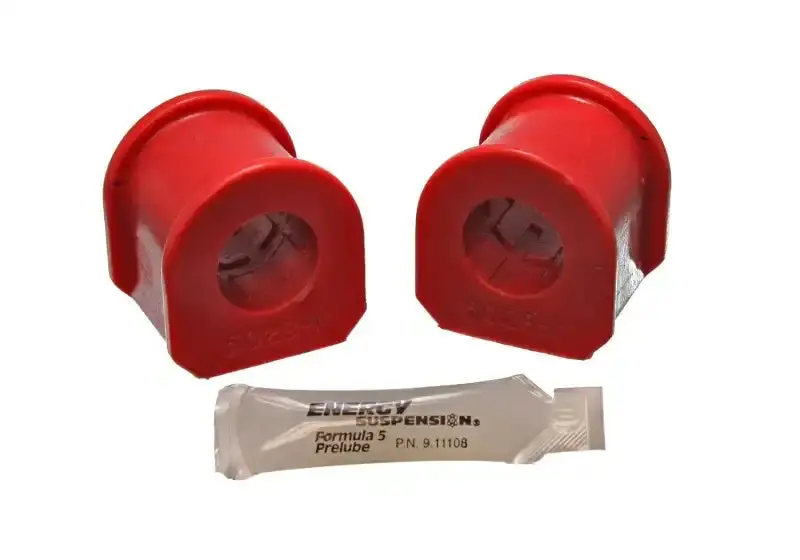 Energy Suspension Front Stabilizer Bushing Kit – 15/16-Inch Diameter, Red Polyurethane 1