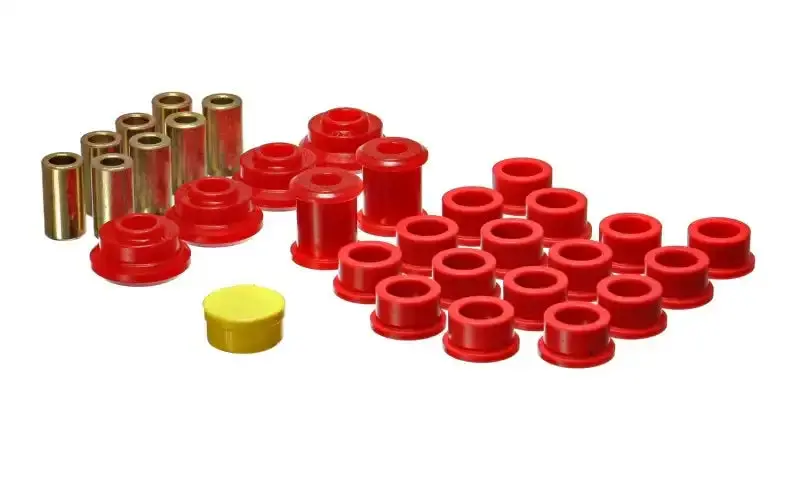 Energy Suspension Red Rear Control Arm Bushings – Performance Polyurethane Upgrade 1